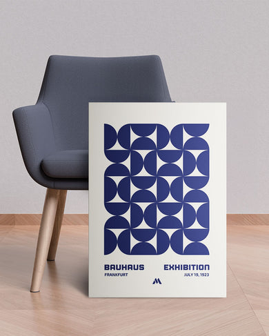 Bauhaus Grid Canvas Gallery Wrap