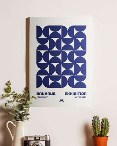 Bauhaus Grid Canvas Gallery Wrap