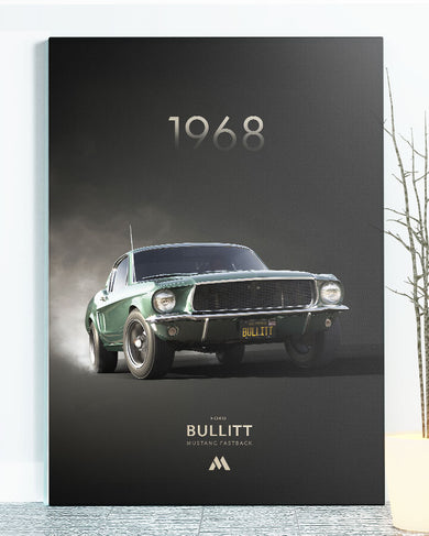 Bullitt Origins Canvas Gallery Wrap