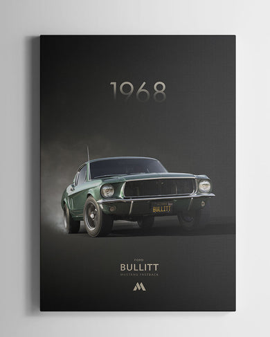 Bullitt Origins Canvas Gallery Wrap