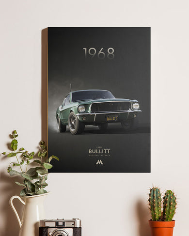 Bullitt Origins Canvas Gallery Wrap