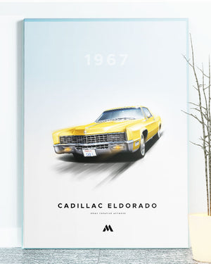Cadillac Eldorado Canvas Gallery Wrap