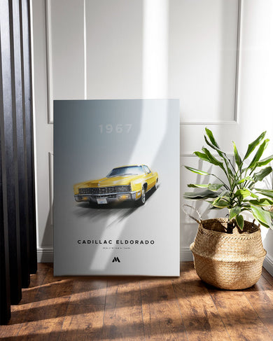 Cadillac Eldorado Canvas Gallery Wrap