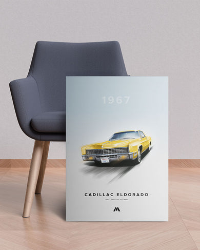 Cadillac Eldorado Canvas Gallery Wrap