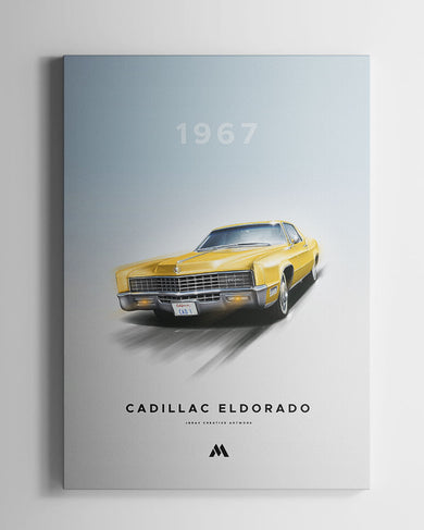 Cadillac Eldorado Canvas Gallery Wrap