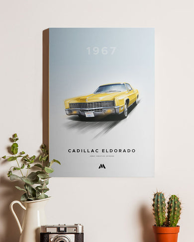 Cadillac Eldorado Canvas Gallery Wrap
