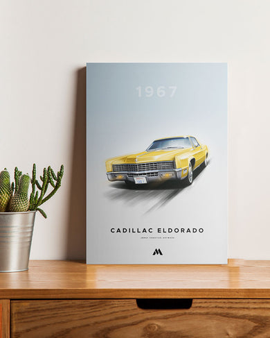 Cadillac Eldorado Canvas Gallery Wrap