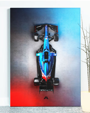 Alpine F1 Canvas Gallery Wrap