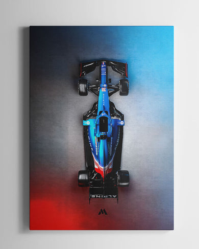 Alpine F1 Canvas Gallery Wrap
