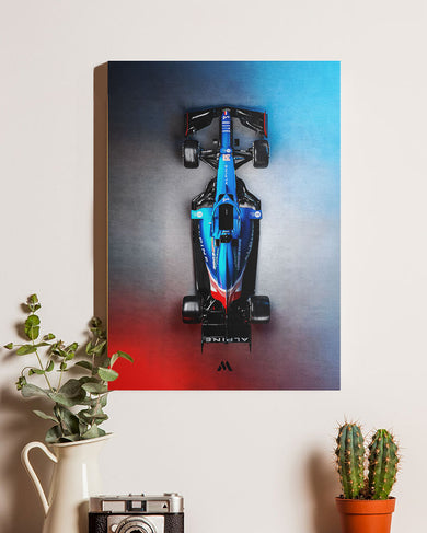 Alpine F1 Canvas Gallery Wrap