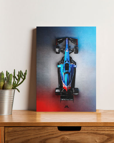 Alpine F1 Canvas Gallery Wrap