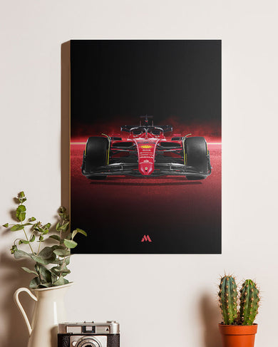 Ferrari F1 Canvas Gallery Wrap