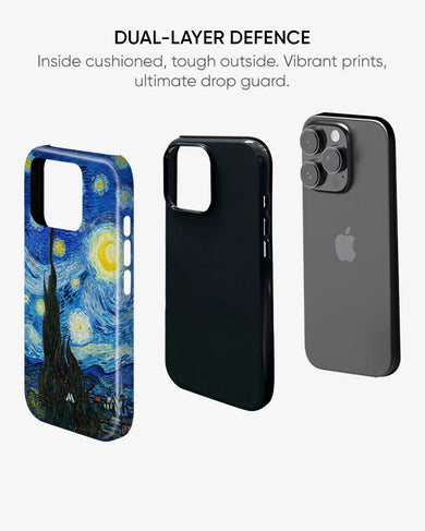Starry Night [Van Gogh] Gloss Shell Case (Apple)