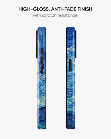 Starry Night [Van Gogh] Gloss Shell Case (Apple)