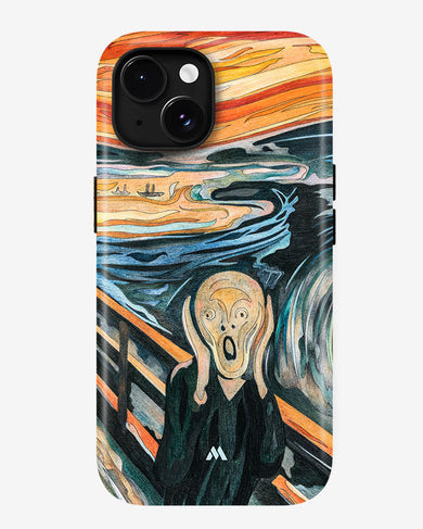 Scream in Technicolor [Edvard Munch] Gloss Shell Case (Apple)