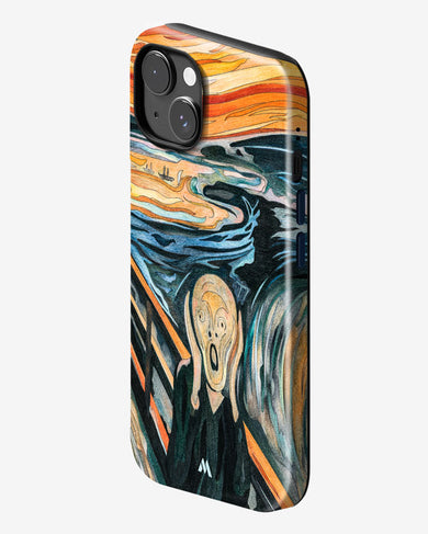 Scream in Technicolor [Edvard Munch] Gloss Shell Case (Apple)
