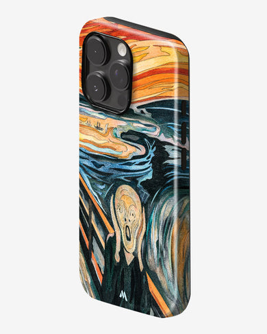 Scream in Technicolor [Edvard Munch] Gloss Shell Case (Apple)