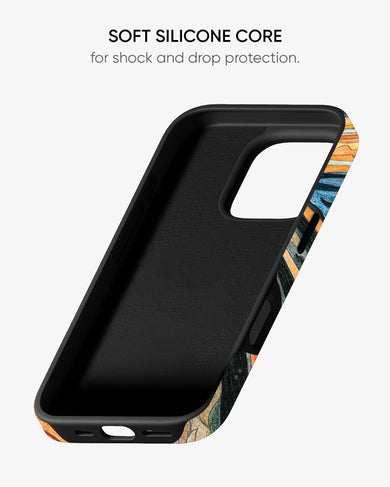 Scream in Technicolor [Edvard Munch] Gloss Shell Case (Apple)
