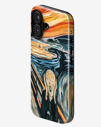 Scream in Technicolor [Edvard Munch] Gloss Shell Case (Apple)