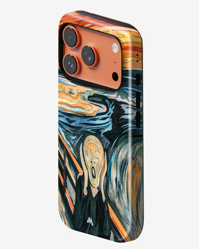 Scream in Technicolor [Edvard Munch] Gloss Shell Case (Apple)