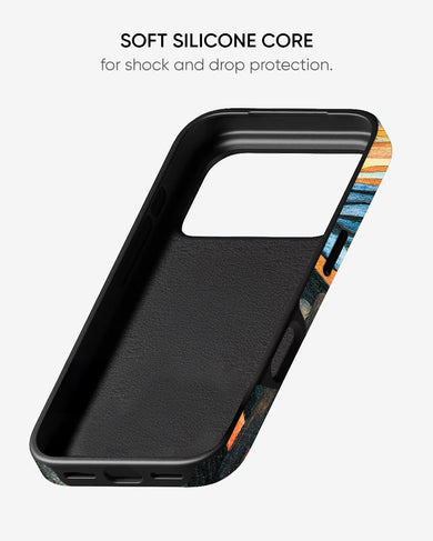 Scream in Technicolor [Edvard Munch] Gloss Shell Case (Apple)