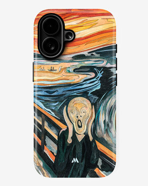 Scream in Technicolor [Edvard Munch] Gloss Shell Case (Apple)