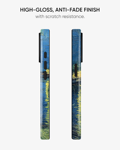 Starry Night Over the Rhone [Van Gogh] Gloss Shell Case (Apple)
