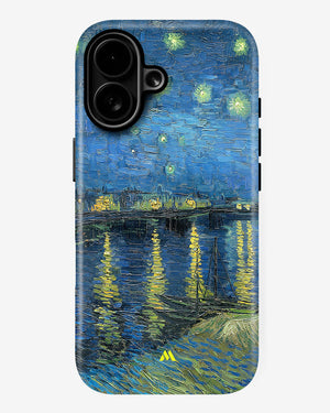 Starry Night Over the Rhone [Van Gogh] Gloss Shell Case (Apple)