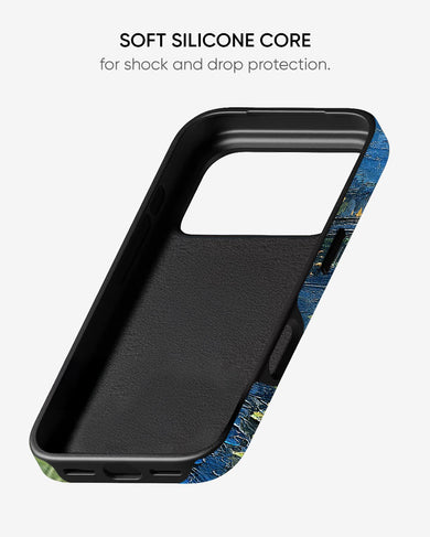 Starry Night Over the Rhone [Van Gogh] Gloss Shell Case (Apple)