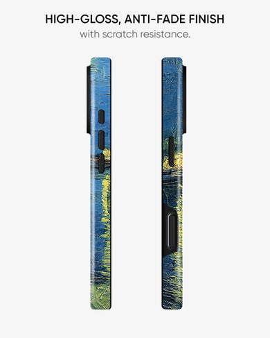 Starry Night Over the Rhone [Van Gogh] Gloss Shell Case (Apple)