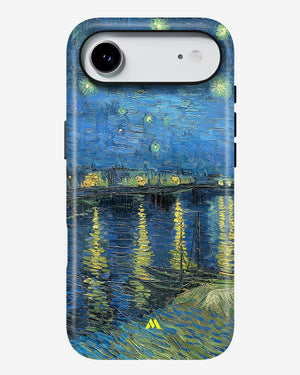 Starry Night Over the Rhone [Van Gogh] Gloss Shell Case (Apple)