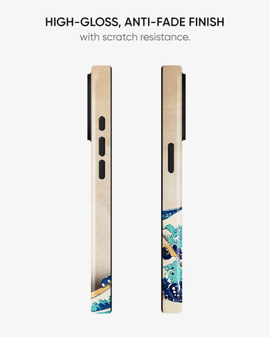 The Great Wave off Kanagawa [Katsushika Hokusai] Gloss Shell Case (Apple)