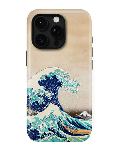The Great Wave off Kanagawa [Katsushika Hokusai] Gloss Shell Case (Apple)