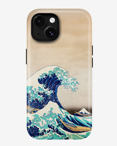 The Great Wave off Kanagawa [Katsushika Hokusai] Gloss Shell Case (Apple)