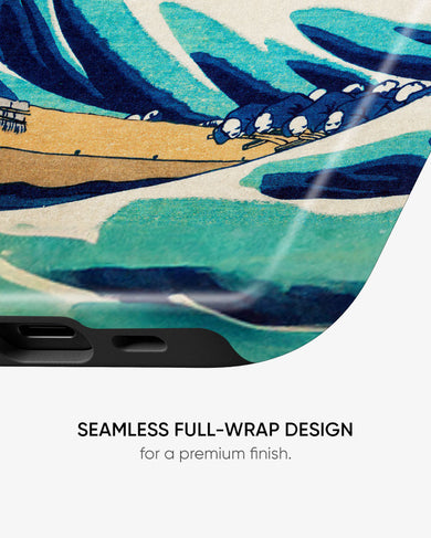 The Great Wave off Kanagawa [Katsushika Hokusai] Gloss Shell Case (Apple)