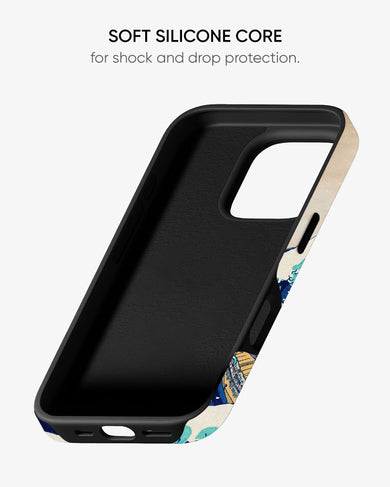 The Great Wave off Kanagawa [Katsushika Hokusai] Gloss Shell Case (Apple)