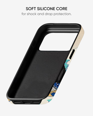 The Great Wave off Kanagawa [Katsushika Hokusai] Gloss Shell Case (Apple)