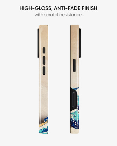 The Great Wave off Kanagawa [Katsushika Hokusai] Gloss Shell Case (Apple)