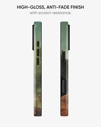 Mona Lisa [Leonardo da Vinci] Gloss Shell Case (Apple)
