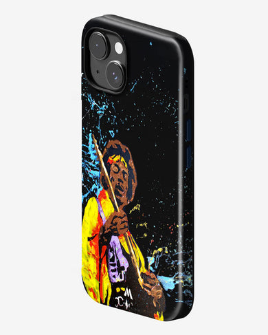 Jimi Hendrix Abstraction Gloss Shell Case (Apple)