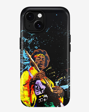 Jimi Hendrix Abstraction Gloss Shell Case (Apple)