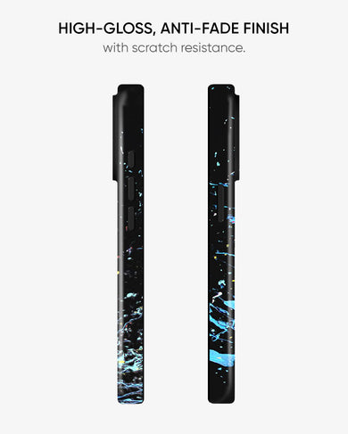 Jimi Hendrix Abstraction Gloss Shell Case (Apple)