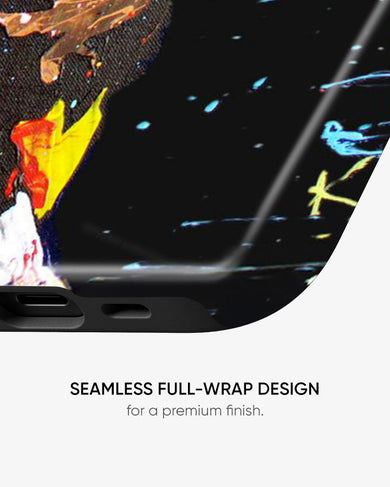 Jimi Hendrix Abstraction Gloss Shell Case (Apple)