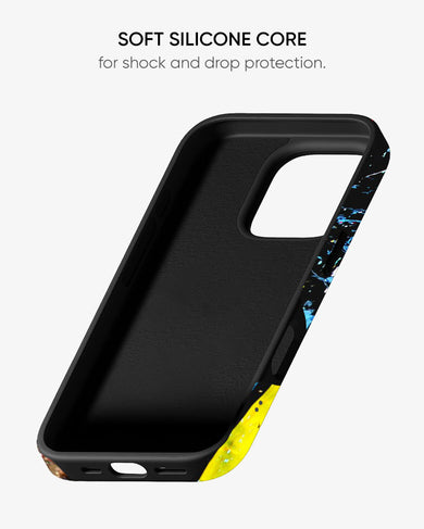 Jimi Hendrix Abstraction Gloss Shell Case (Apple)