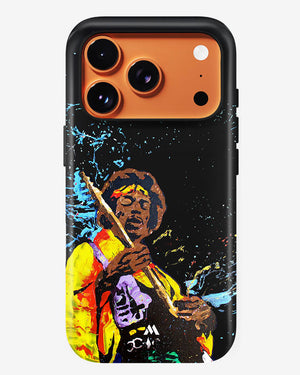 Jimi Hendrix Abstraction Gloss Shell Case (Apple)