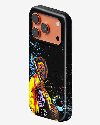 Jimi Hendrix Abstraction Gloss Shell Case (Apple)