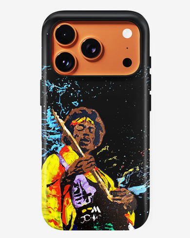 Jimi Hendrix Abstraction Gloss Shell Case (Apple)