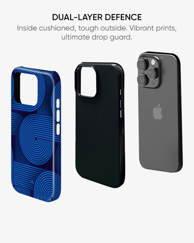 Cobalt Knots Gloss Shell Case (Apple)
