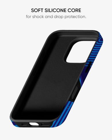 Cobalt Knots Gloss Shell Case (Apple)