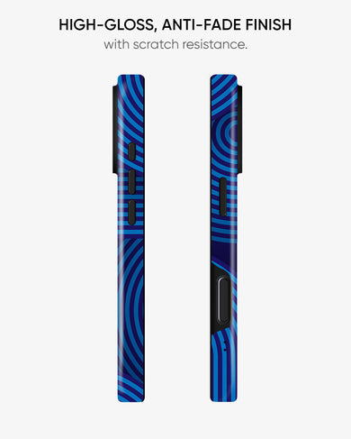 Cobalt Knots Gloss Shell Case (Apple)